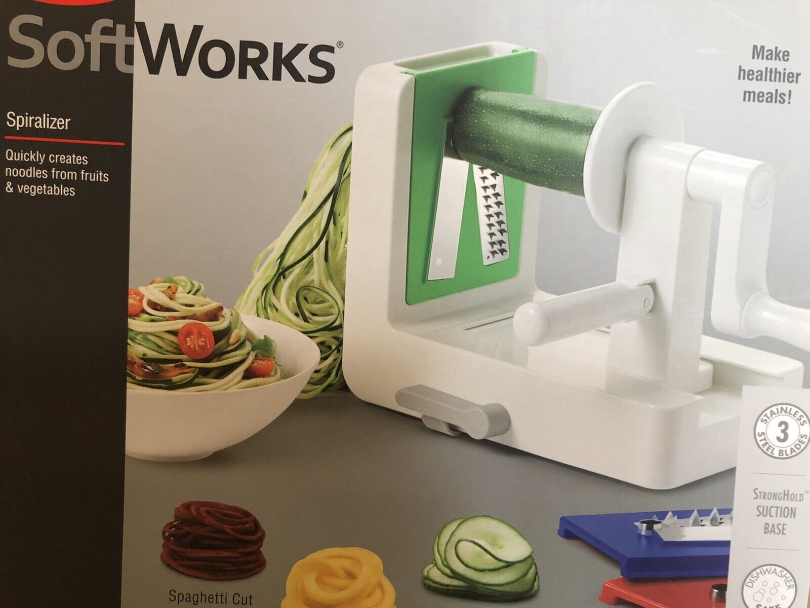 Oxo Softworks Spiralizer Quickly Creates Noodles From Fruits & Vegetables, 21134