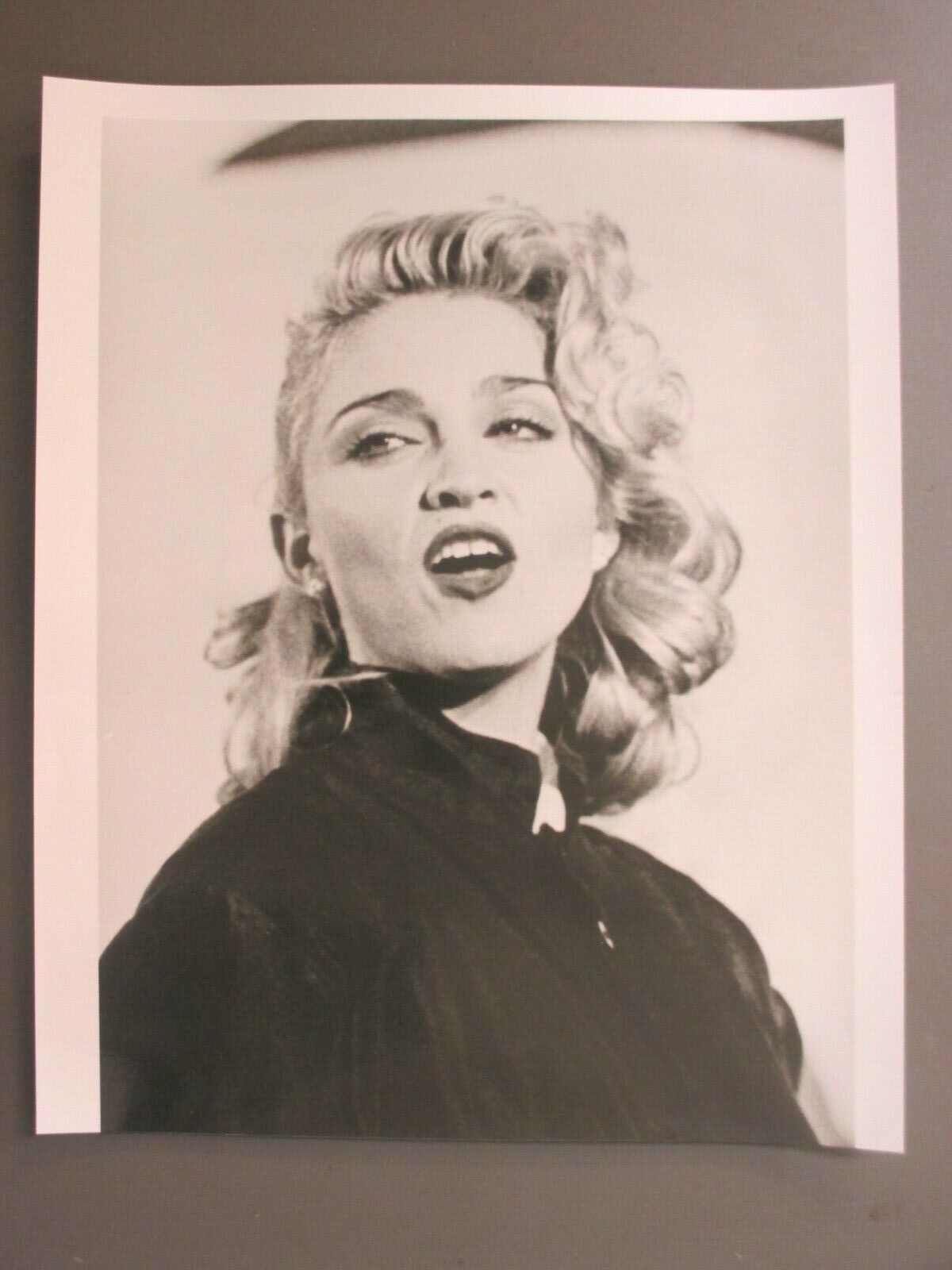 Madonna Black & White 8x10 Glossy Promo Photo 1993 - Looking Like Marilyn