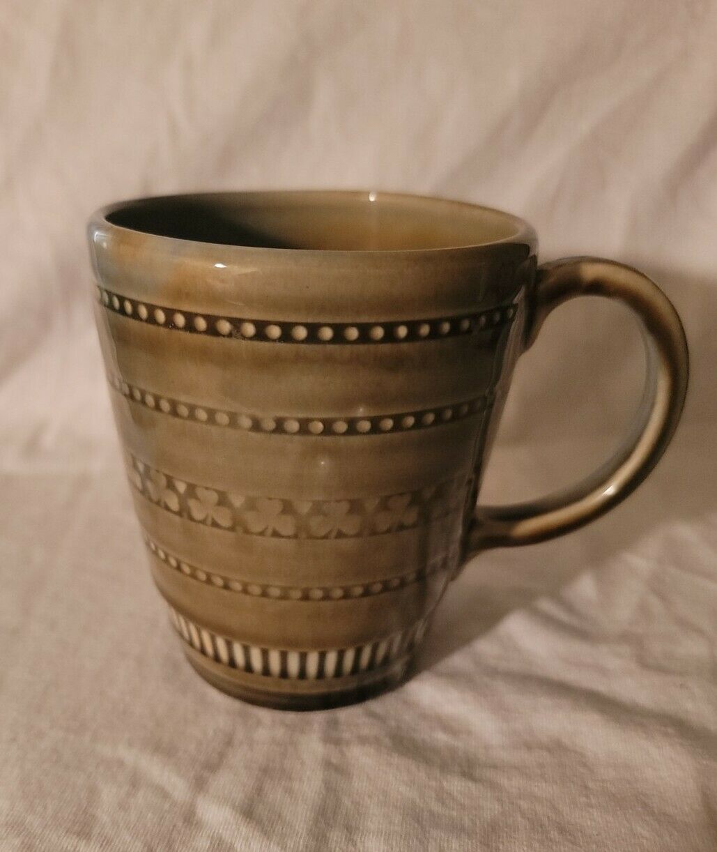 Vintage Wade Clover Pattern Irish Porcelain Coffee Tea Mug