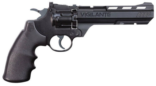 Crosman Ccp8b2 Vigilante (black)co2 Powered Semi-auto Dual Ammo Airsoft Revolver