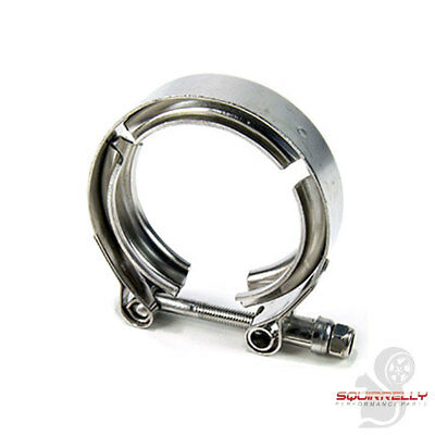 Universal 3" Inch Stainless Steel V-band Turbo Downpipe Exhaust Clamp Vband