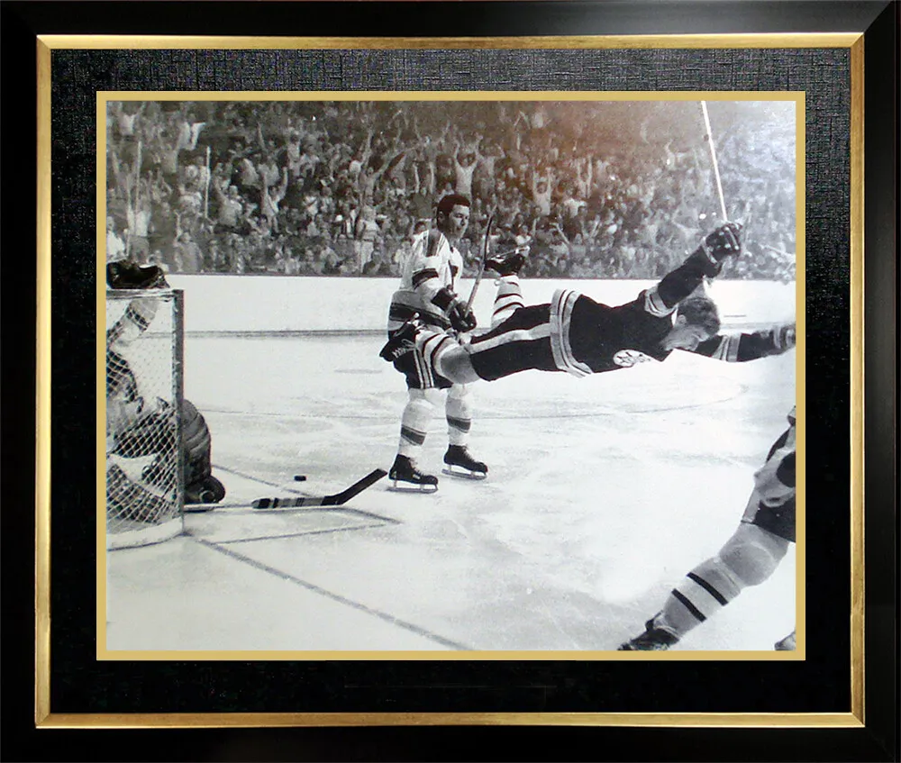 Bobby Orr "the Goal" 11x14 Framed Photo - Boston Bruins