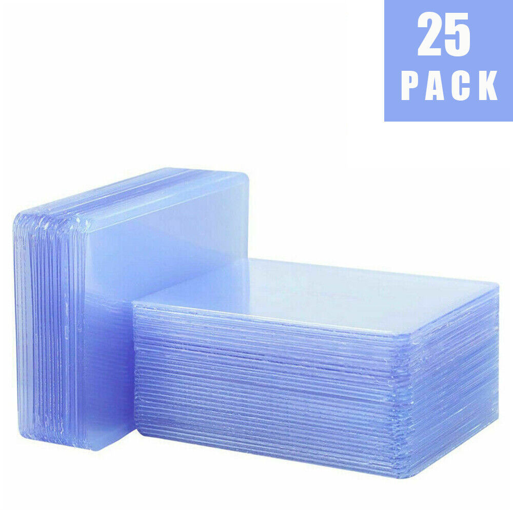 25pcs/count Clear New Sealed Top Loaders 35pt. 3x4'' Toploaders Sports Cards Usa