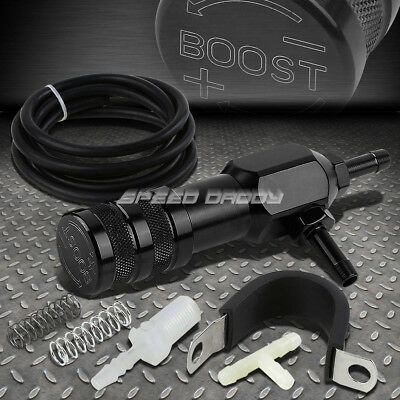 1-30psi Adjustable Manual Turbo Charger Bypass Close-loop Boost Controller Black