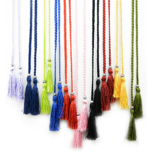 Women Woven Tassel Waist Chain Knot Belt Waist Rope Braided Style Decorated New