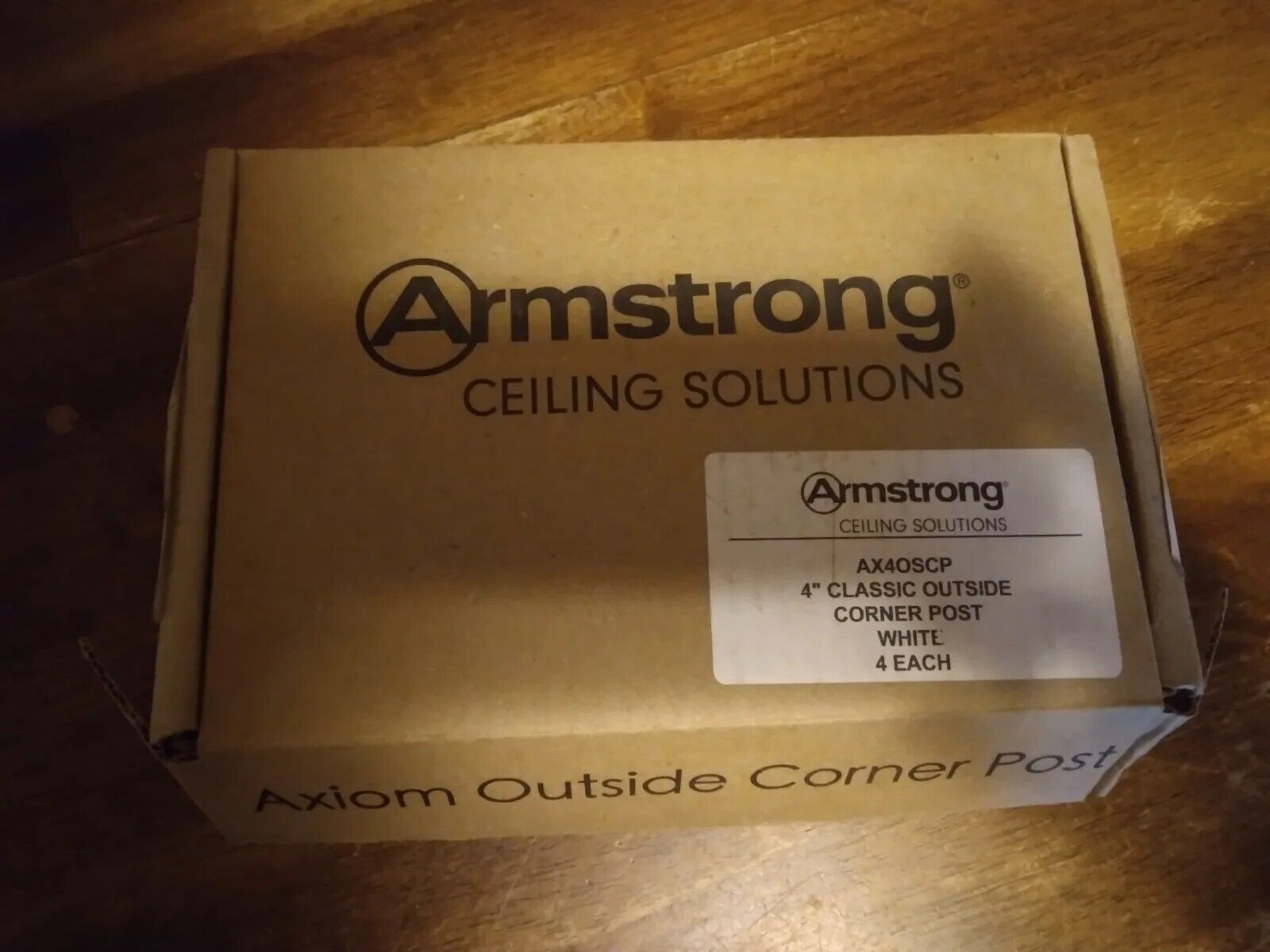 Armstrong Ceiling Solutions Ax40scp 4" Classic Outside Post / 4 Pieces