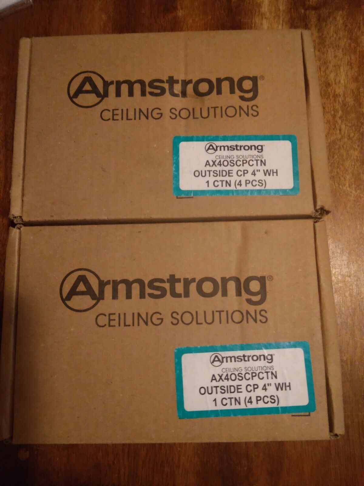 Armstrong Ceiling Solutions Ax40scpctn Outside Cp /2 Boxes 8 Pieces Total